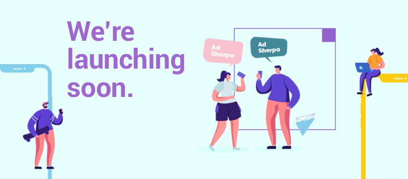 An early prototype of Ad Sherpa